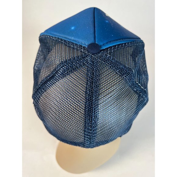 Kandi Tops NASA Kennedy Space Center Mesh Back Trucker Cap OS Adjustable Blue - Picture 10 of 16